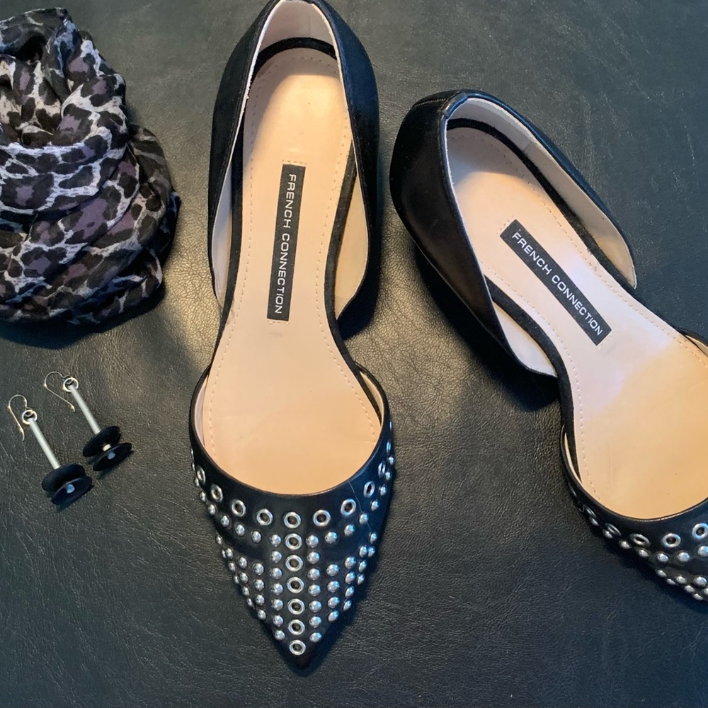 French Connection Studded Ladies Shoes